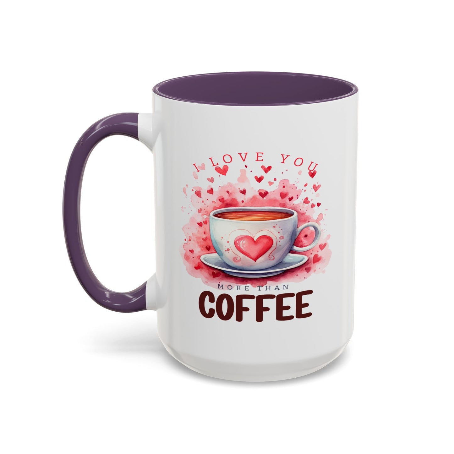 Anniversary Mug - I Love You More Than Coffee