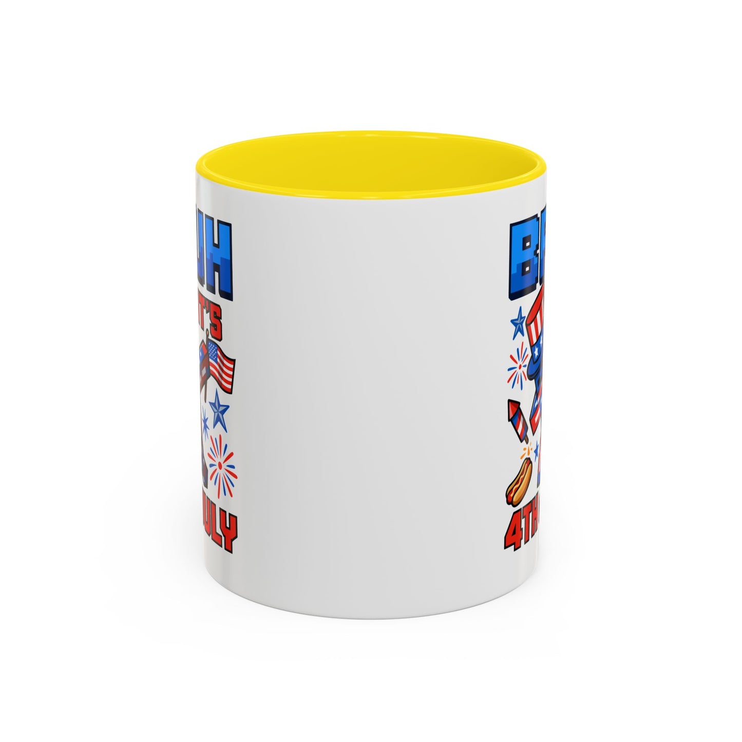 4th of July Mug - Bruh It's 4th of July