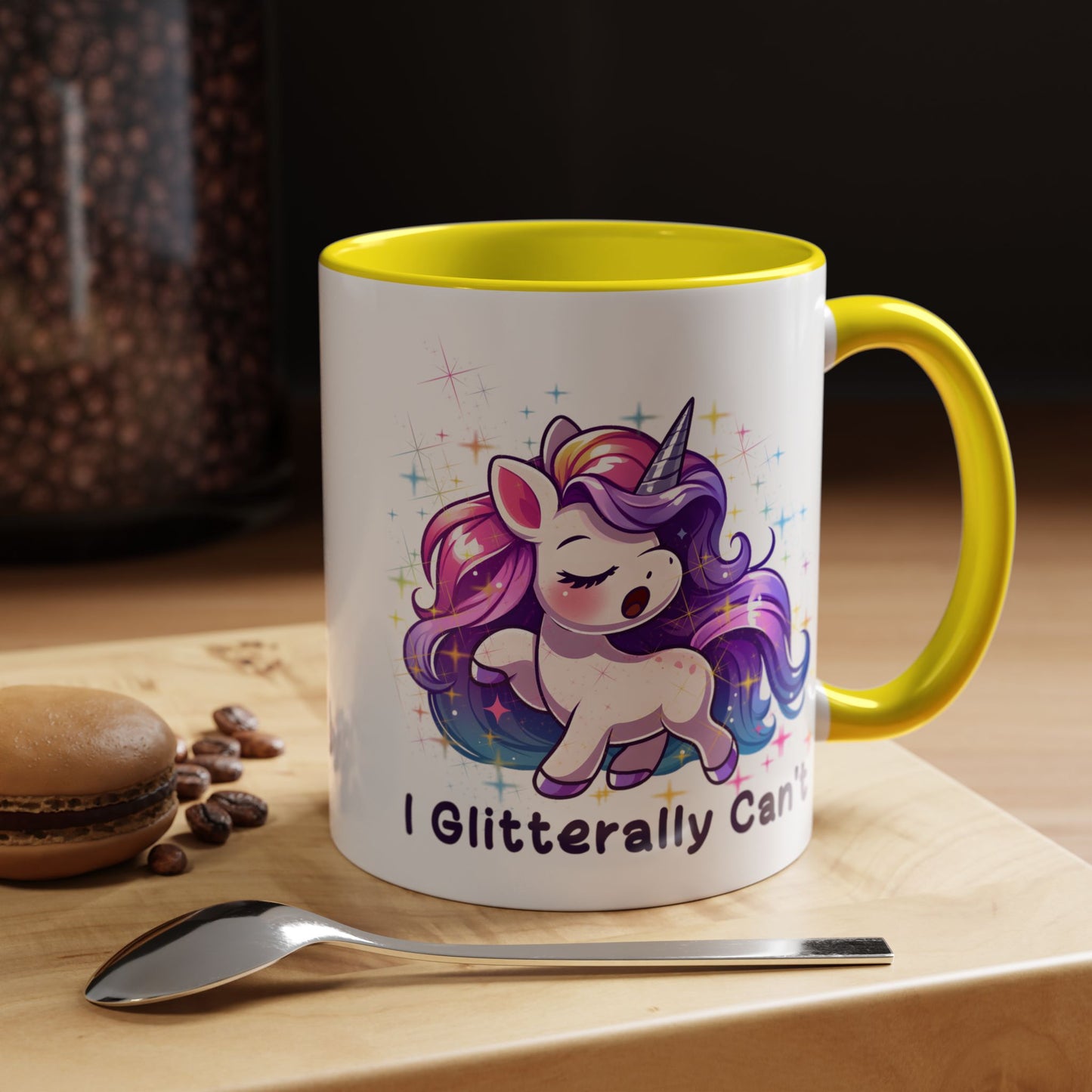 Humor Mug - I Glitterally Can't