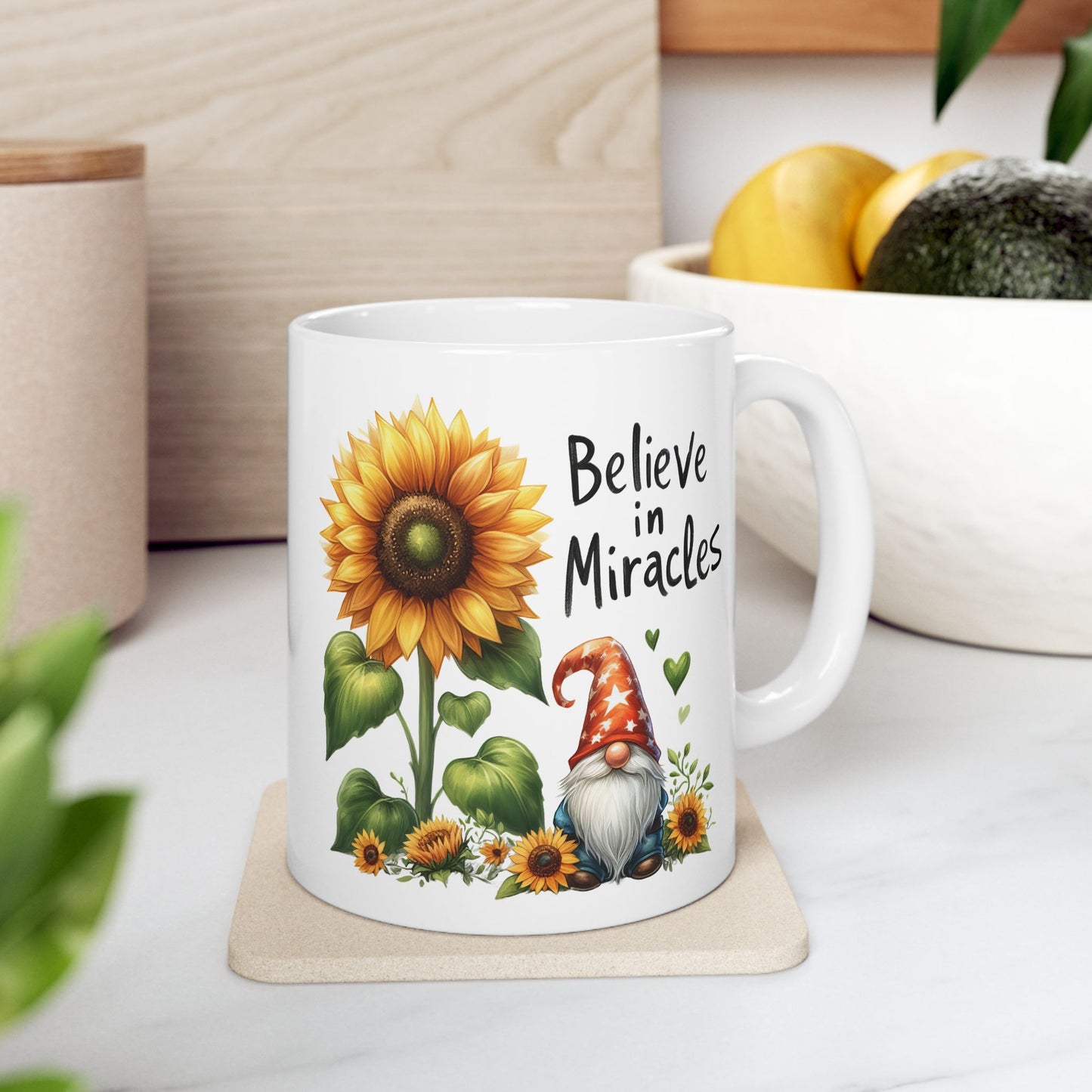 Motivation Mug - Believe In Miracles
