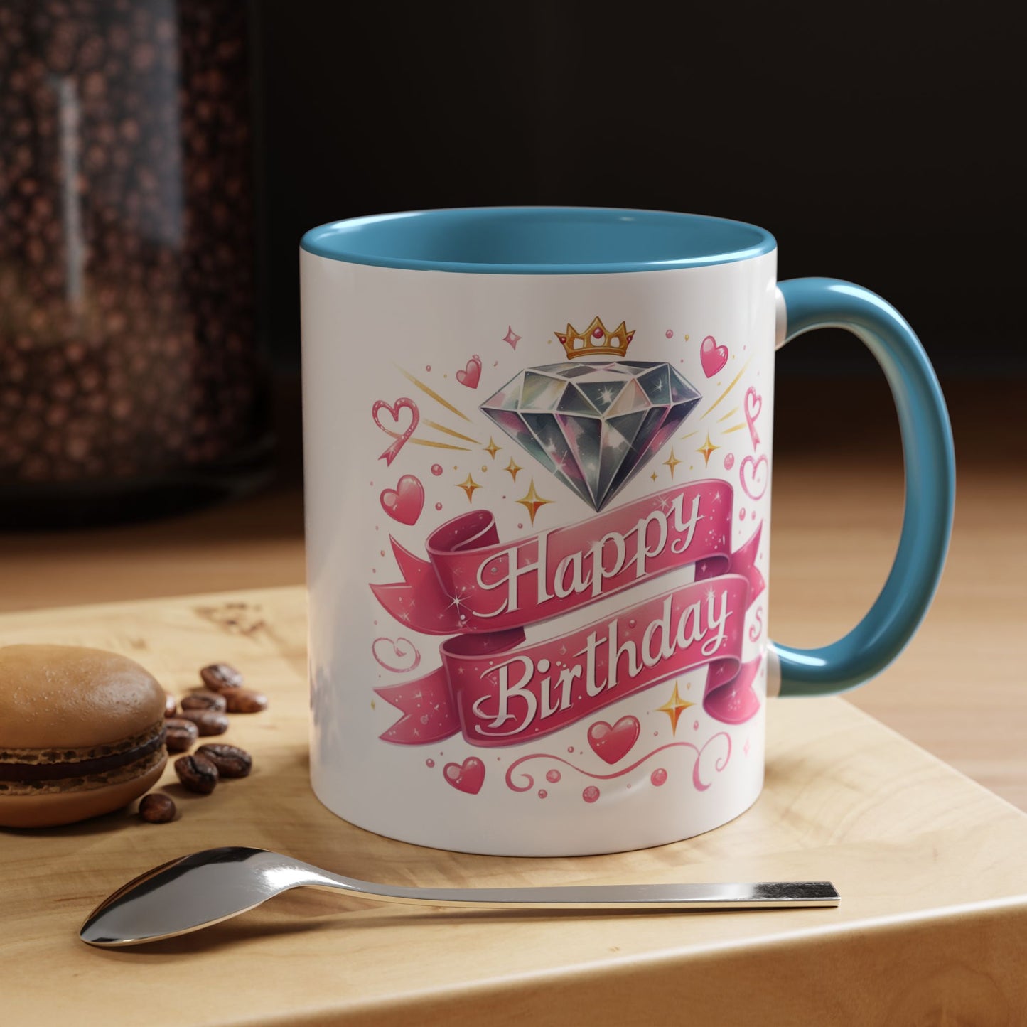 Birthday Mug - Diamond Crown