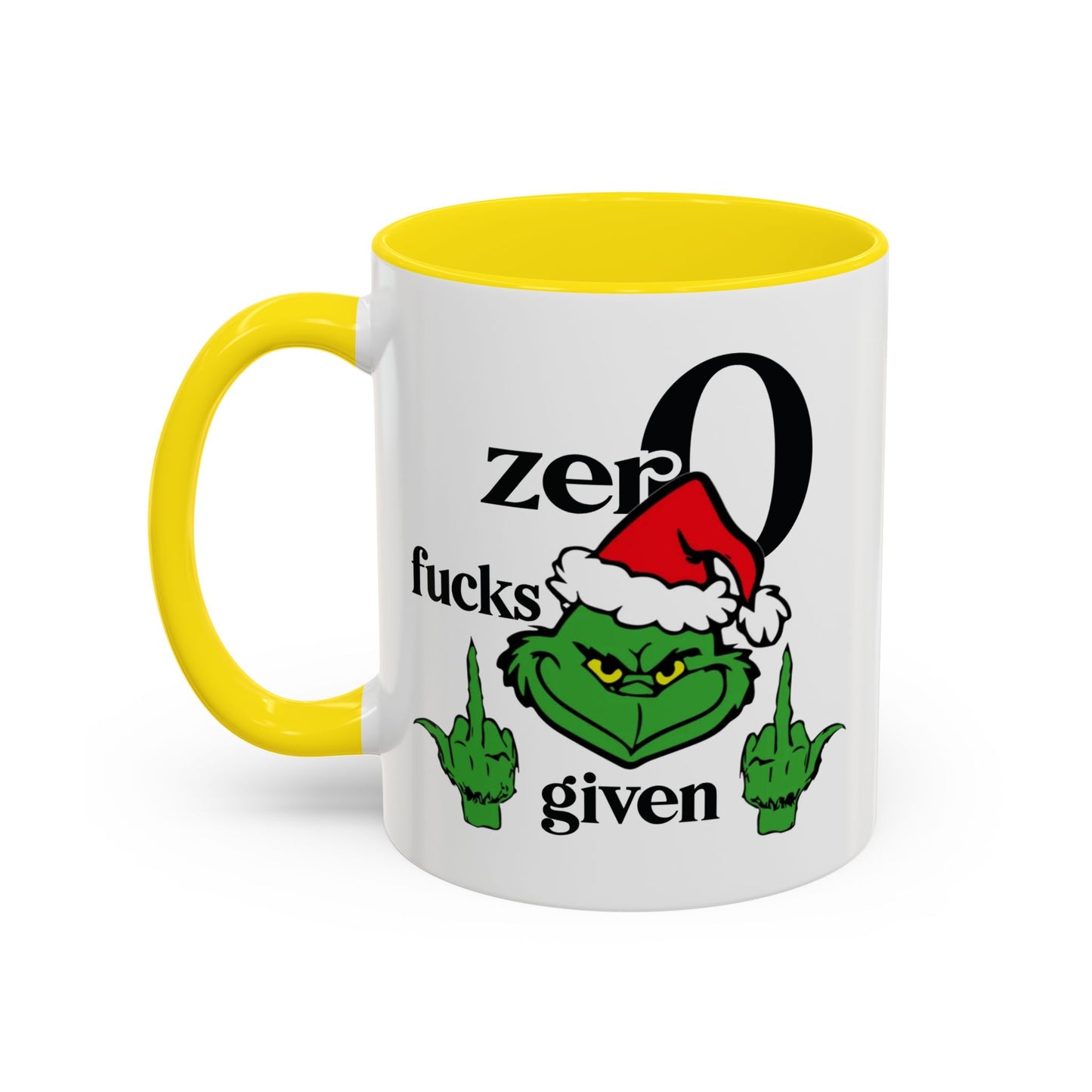 Adult Mug - Zero Fucks Given Grinch