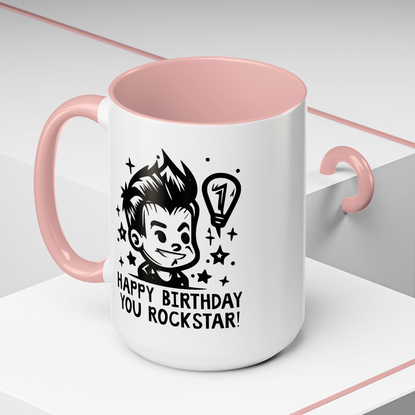 Birthday Mug - You Rockstar!