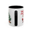 Christmas Mug - Merry Christmas Red Text Santa Tree Presents