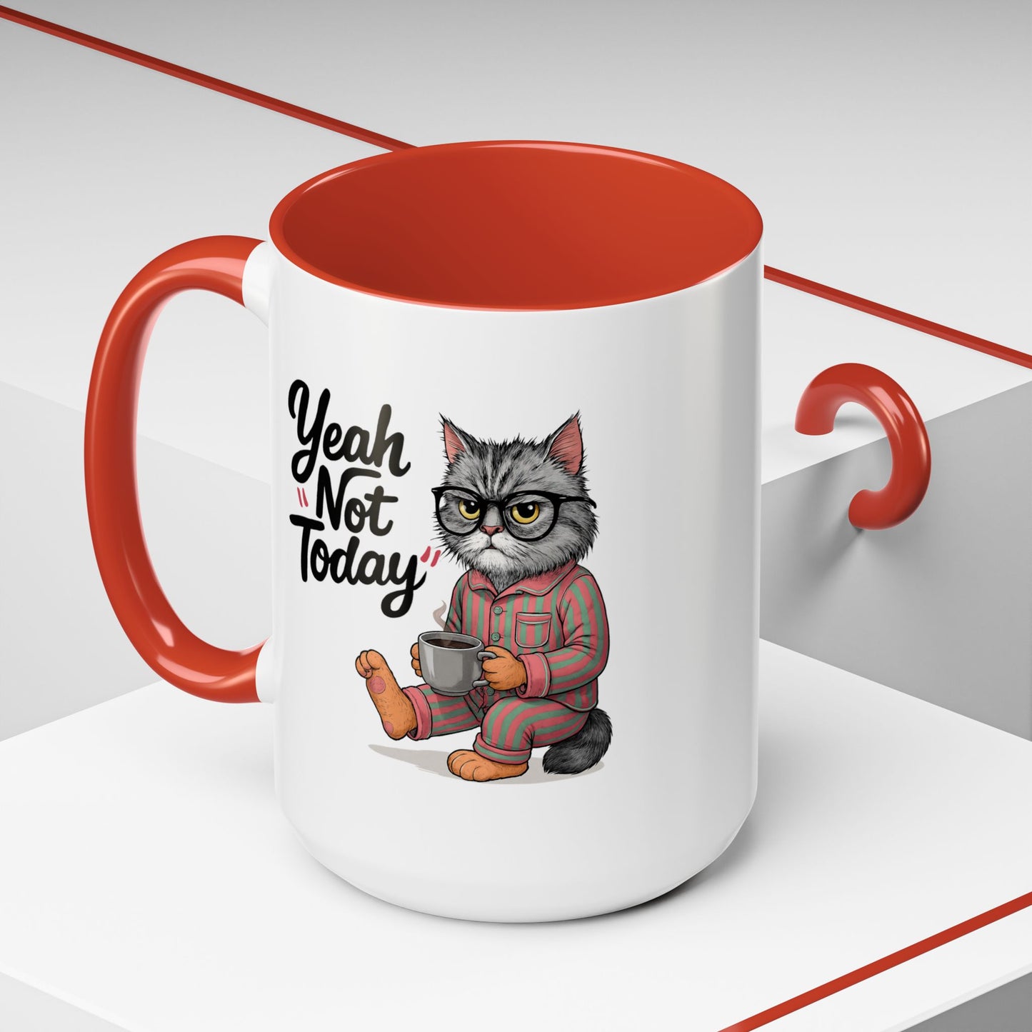 Animal Mug - Yeah Not Today