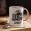 Father's Day Mug - Best Dad Ever Basketball