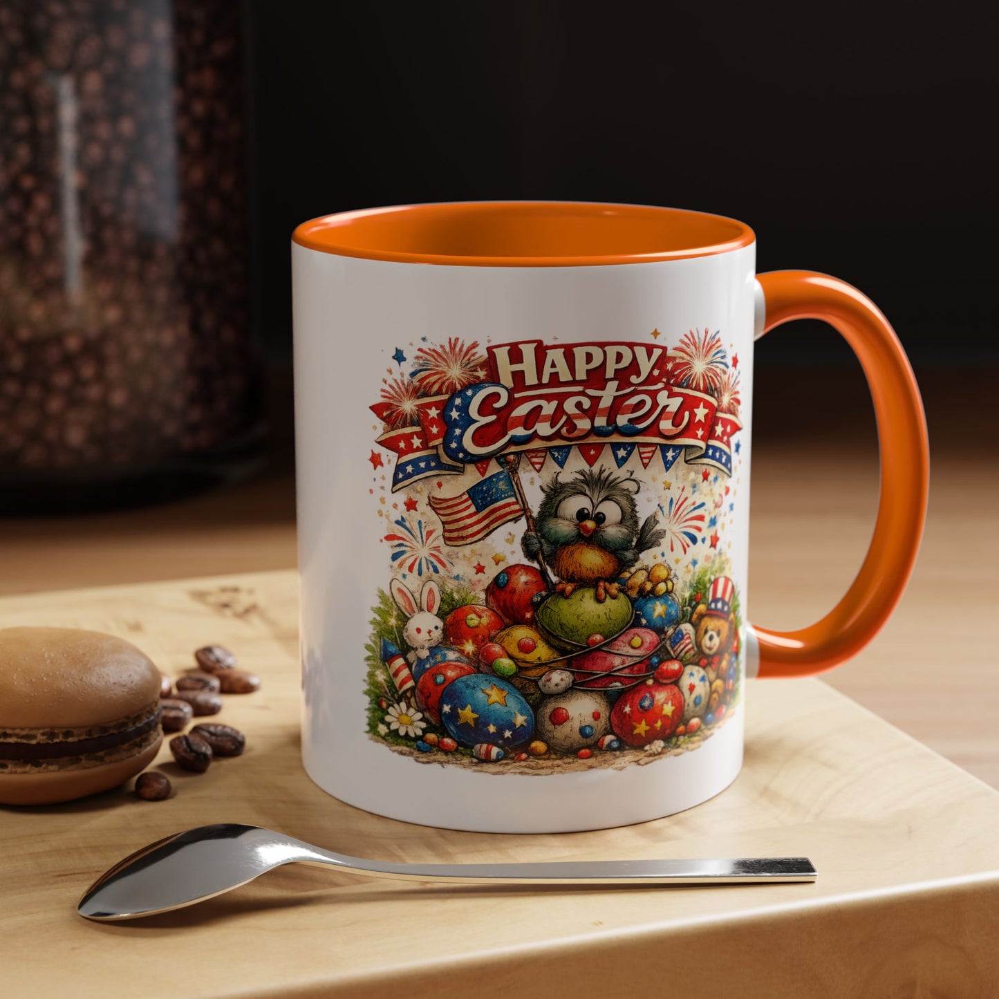 Easter Mug - Patriotic Happy Easter