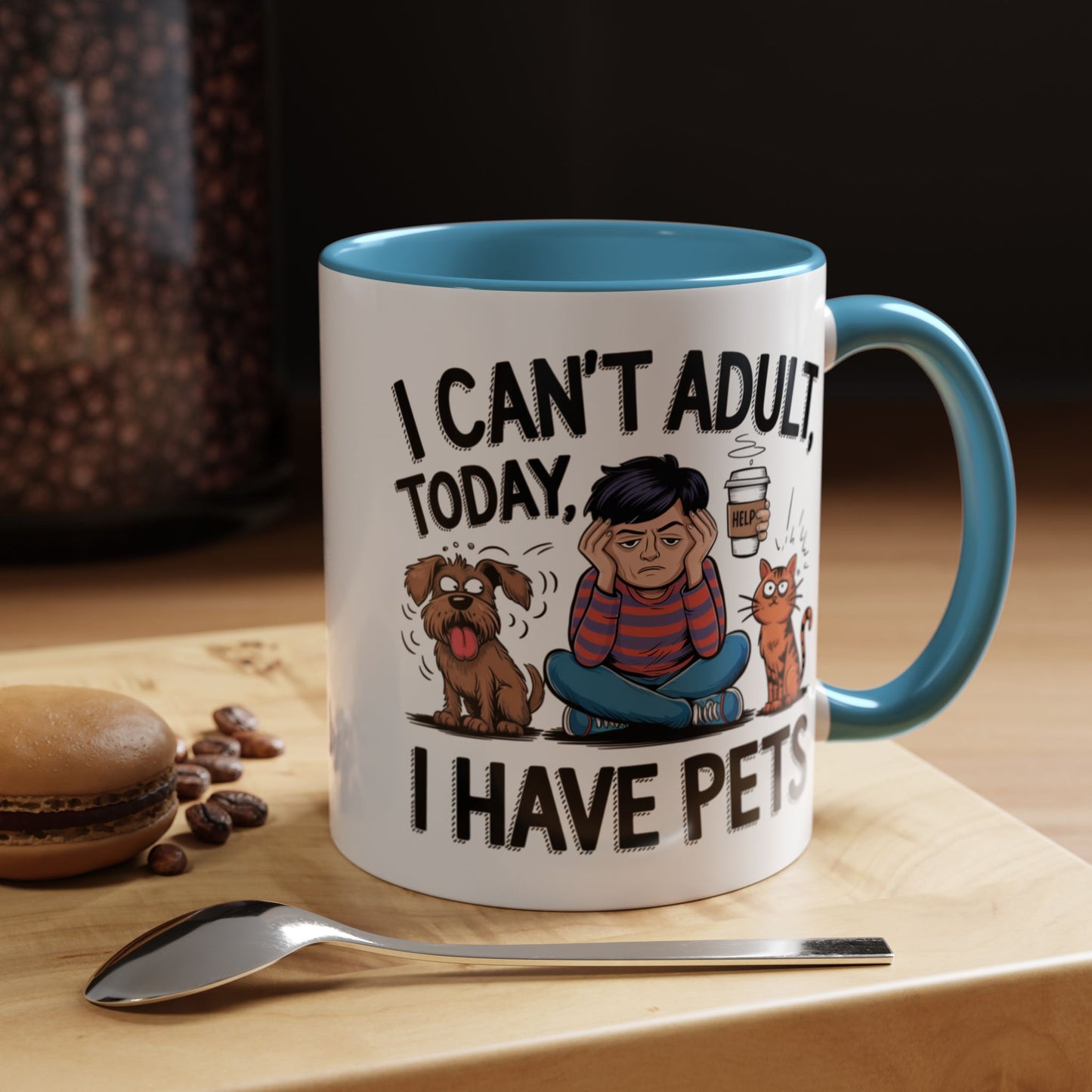 Animal Mug - I Can't Adult Today