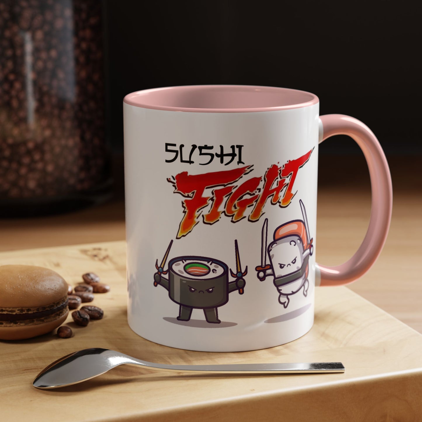Humor Mug - Sushi Fight