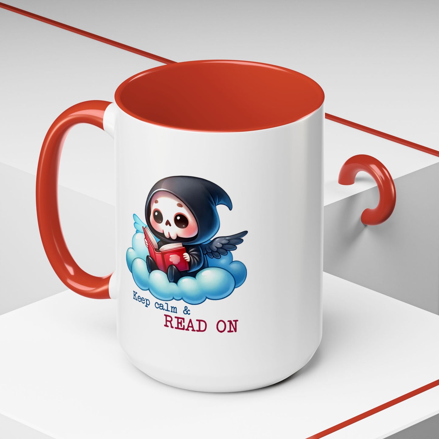 Wellness Mug - Keep Calm And Read On