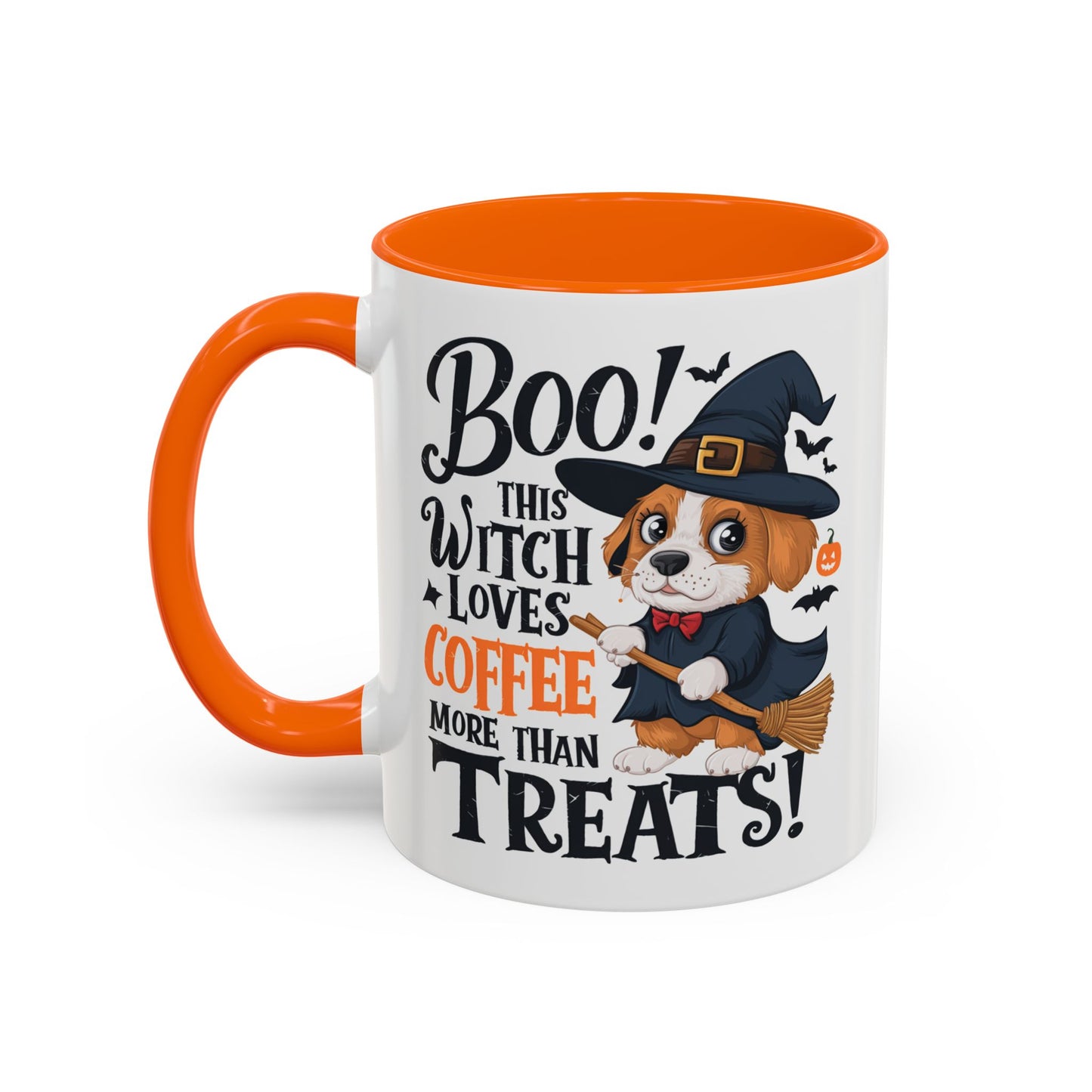 Halloween Mug - Puppy Witch