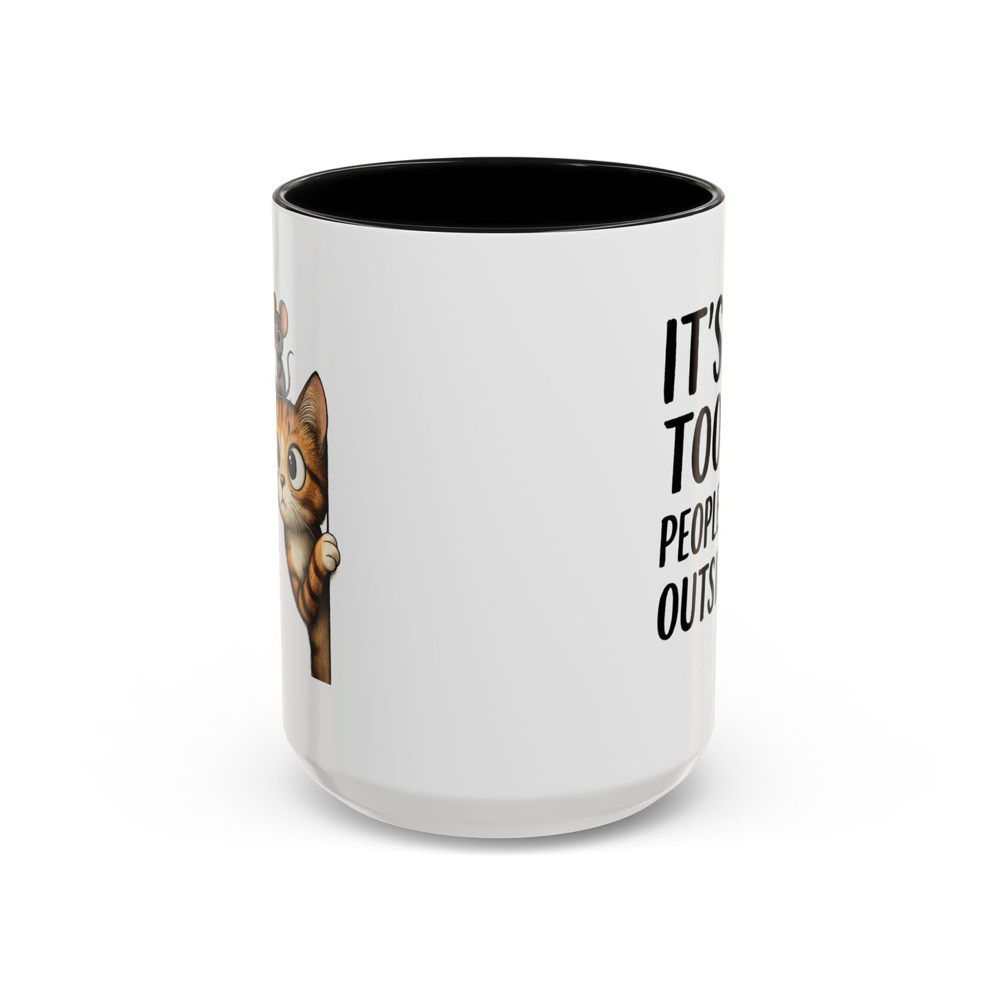 Animal Mug - It's Too Peopley Outside