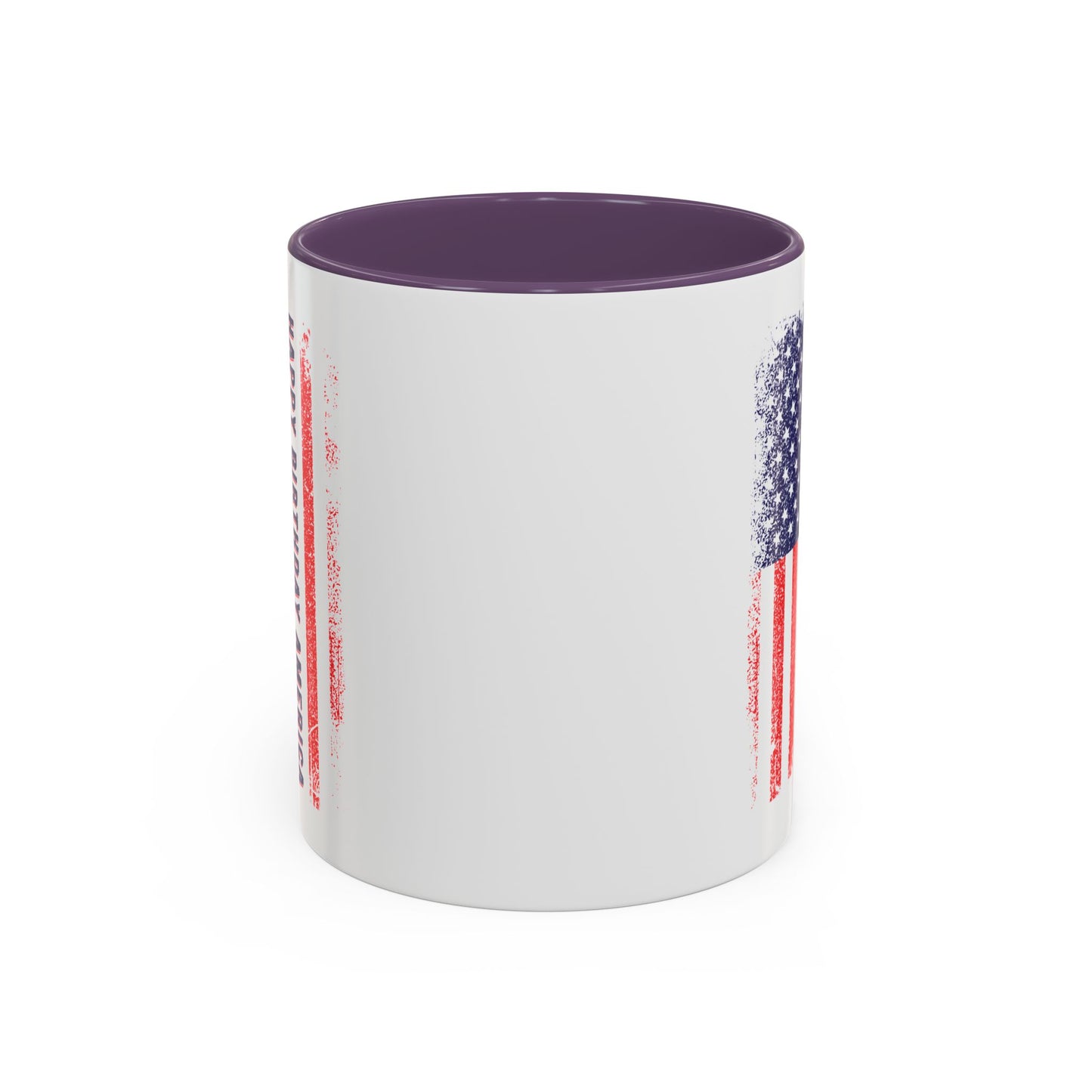 4th of July Mug - Happy Birthday America Flag