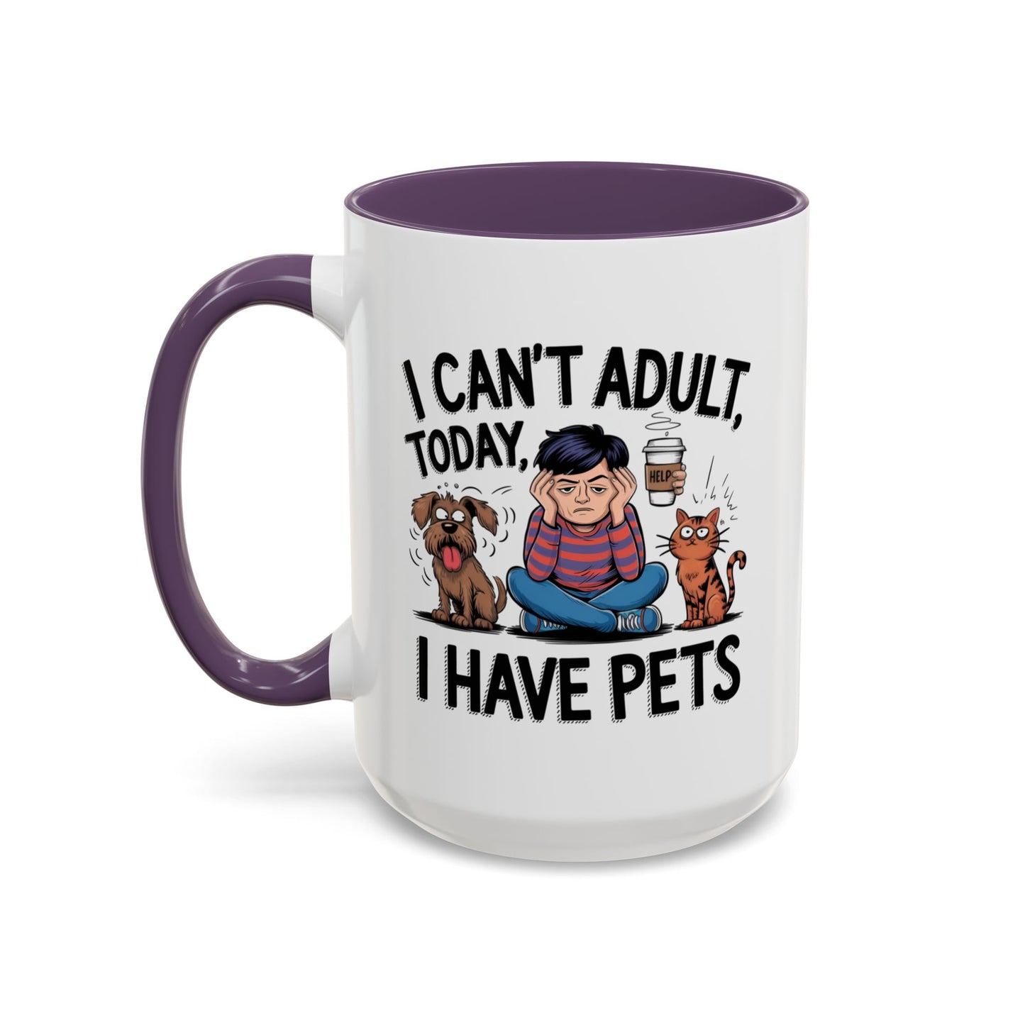 Animal Mug - I Can't Adult Today
