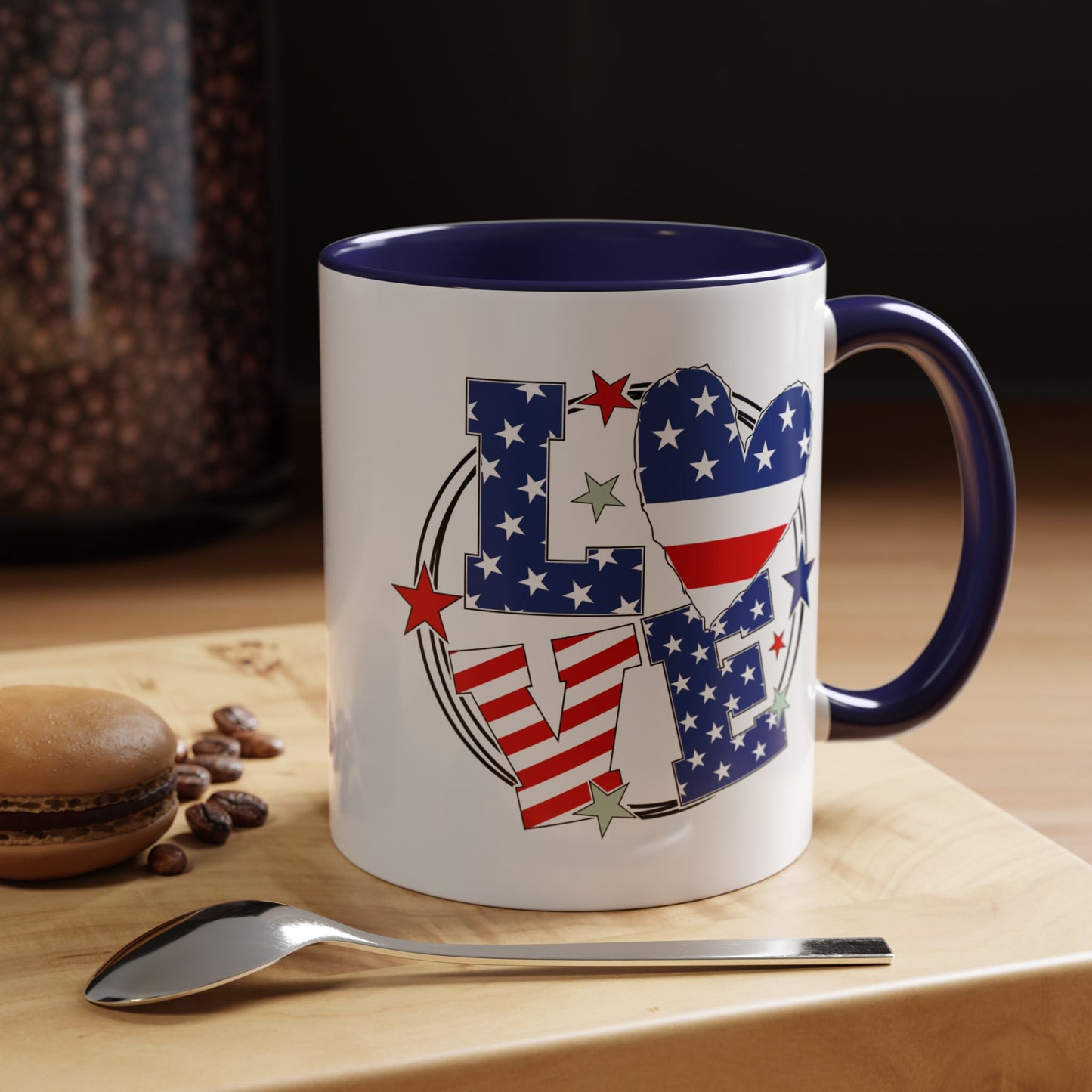 4th of July Mug - Love 4th of July
