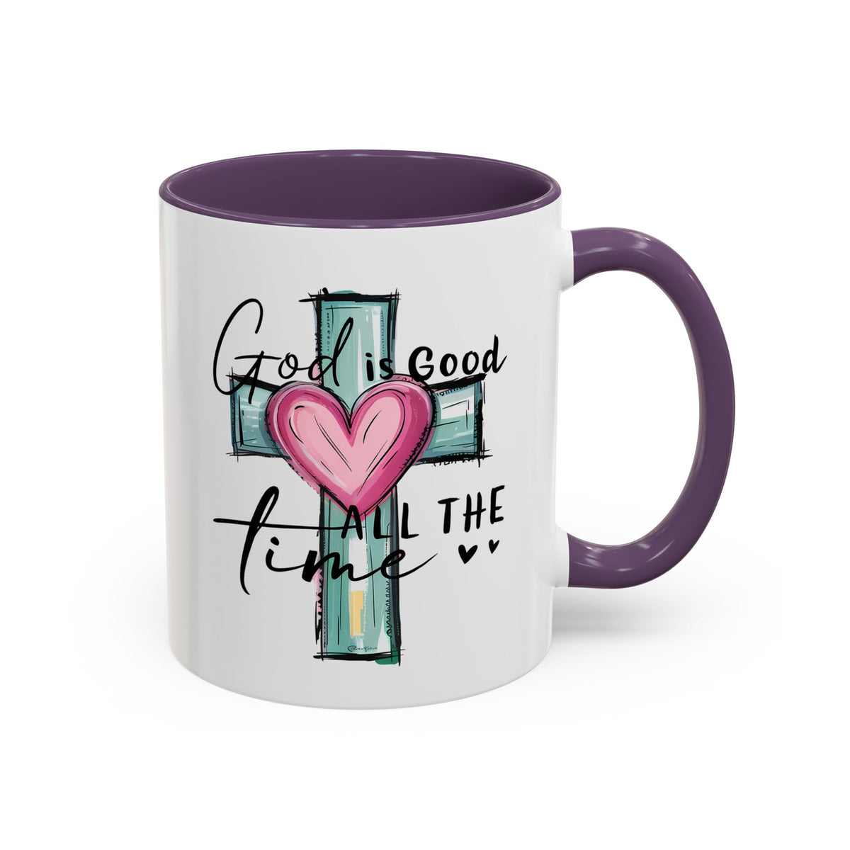 Religious Mug - God Is Good Cross