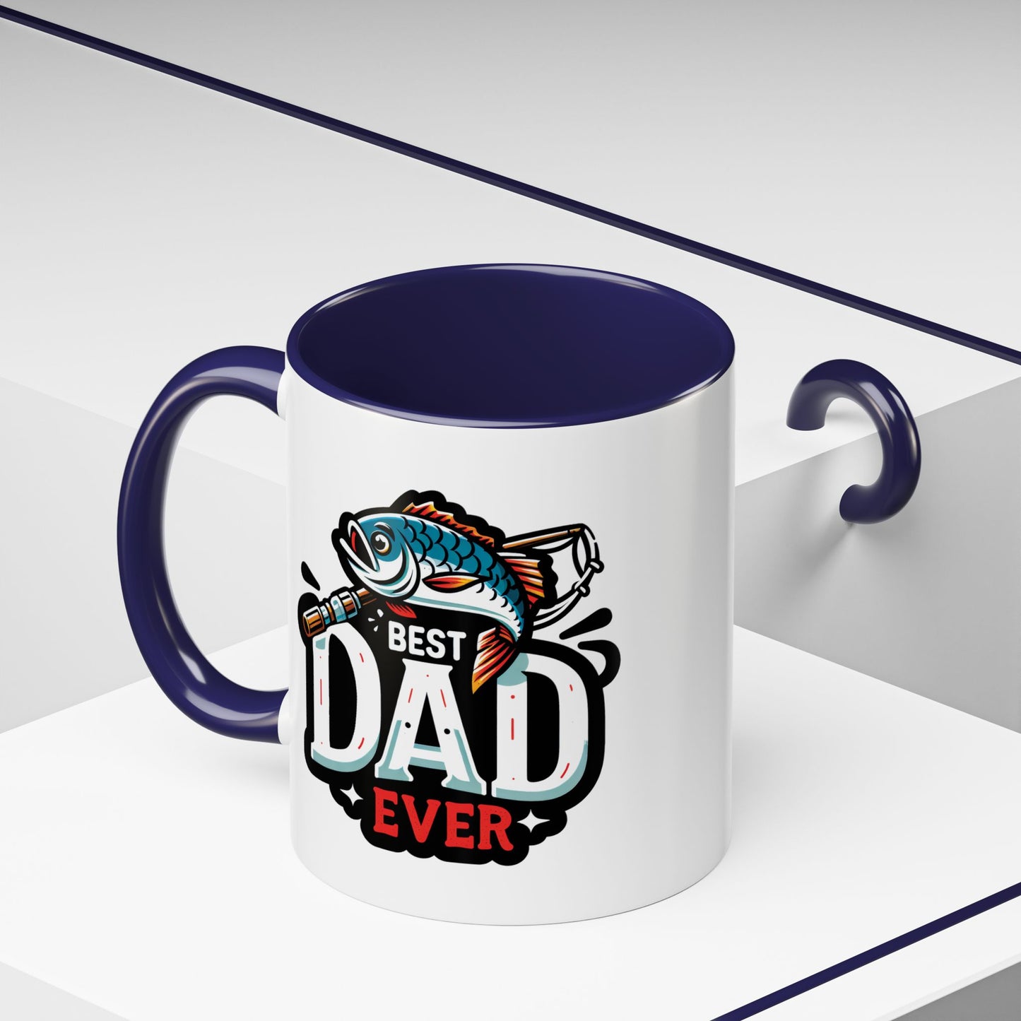 Father's Day Mug - Best Dad Ever Fishing