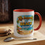 Humor Mug - Life Happens the beach Helps
