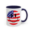 4th of July Mug - America Smiley Face
