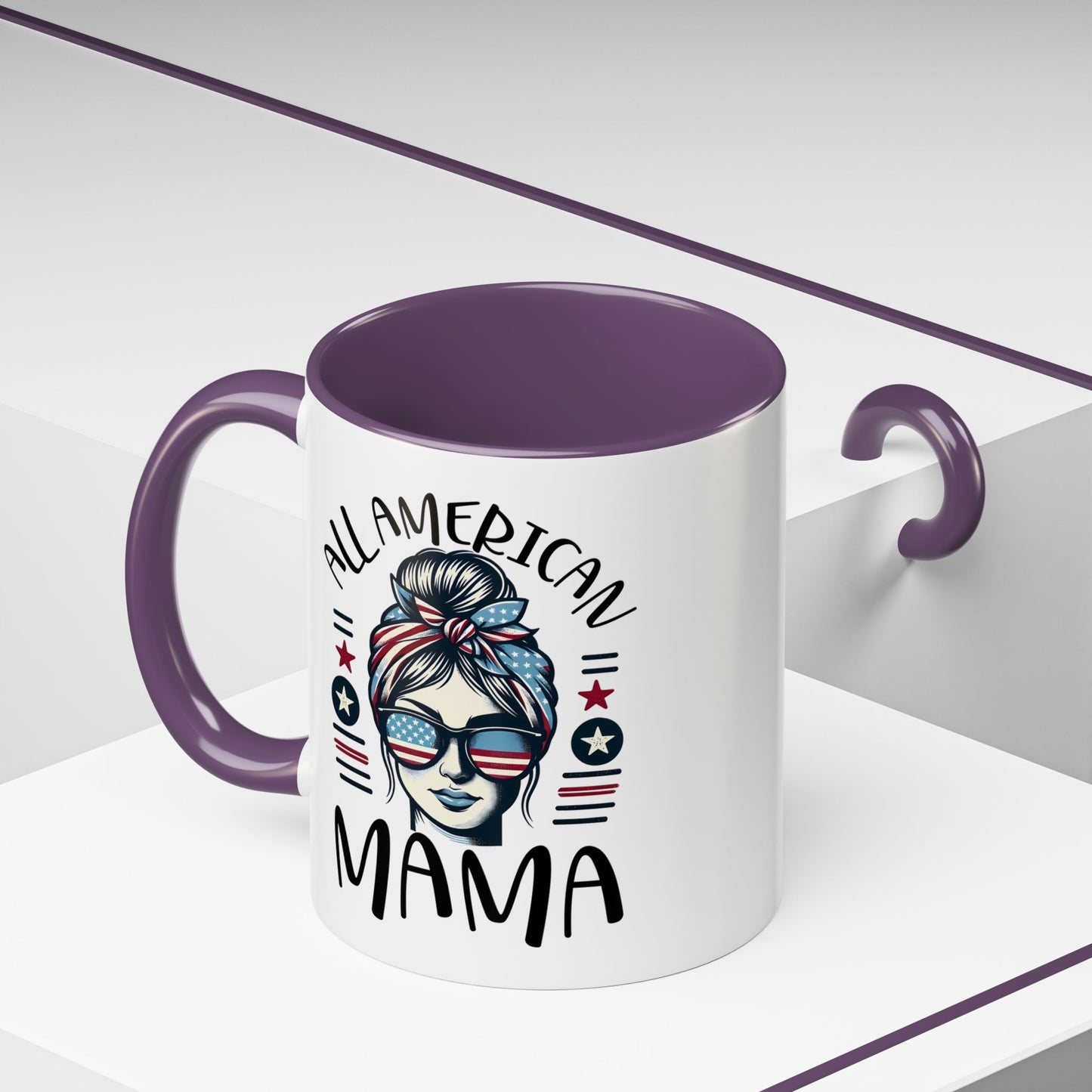4th of July Mug - All American Mama