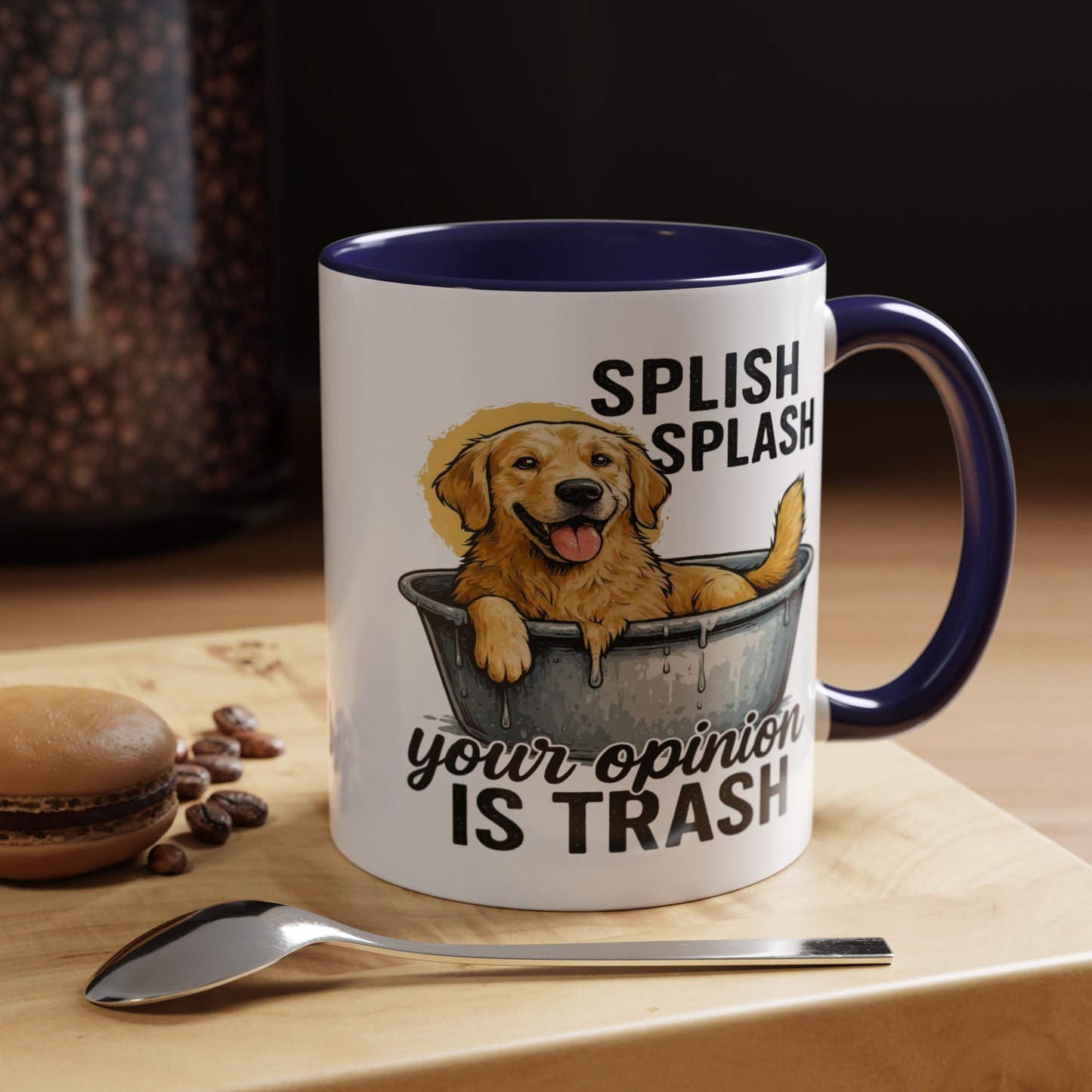 Animal Mug - Splish Splash Your Opinion Is Trash