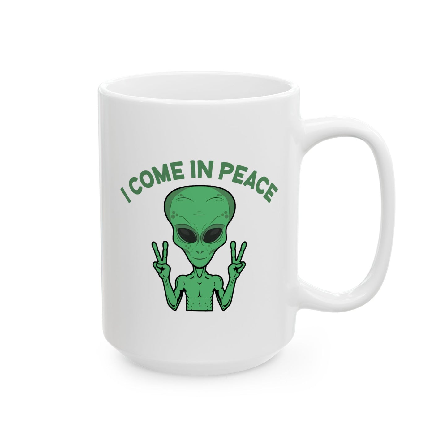 Alien Mug - I Come In Peace