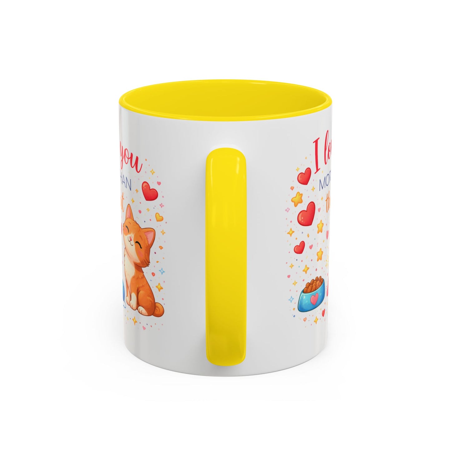 Anniversary Mug - I Love You More Than The Cat