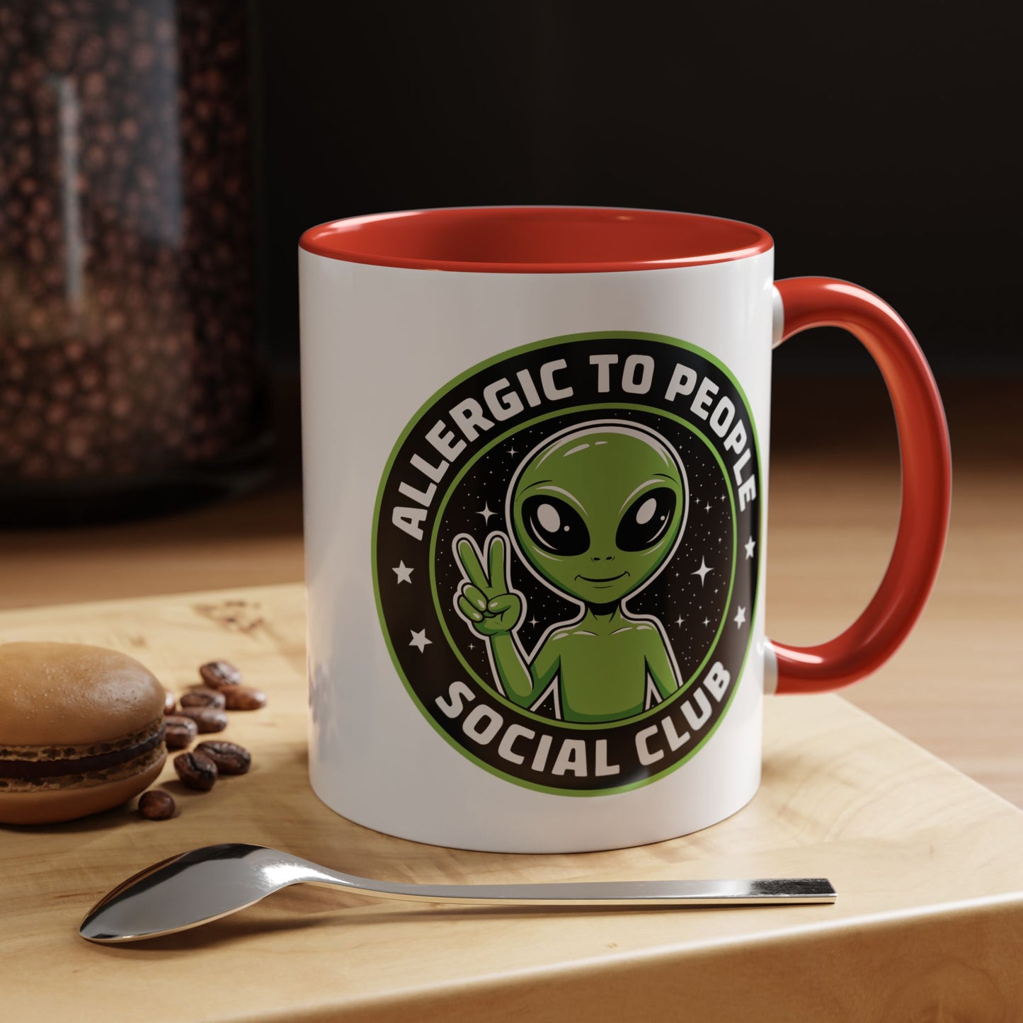 Alien Mug - Allergic To People