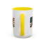 4th of July Mug - Skull Guns Flag