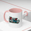 Christmas Mug - Merry Christmas White Red & Blue Text