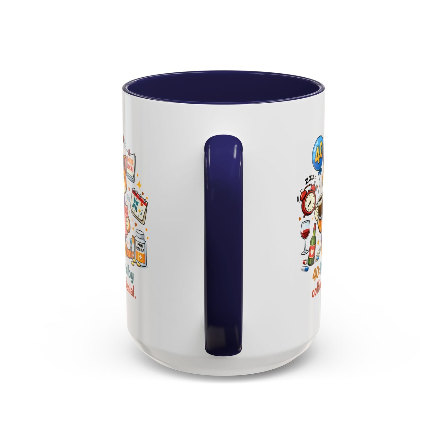Birthday Mug - 40 Powered By