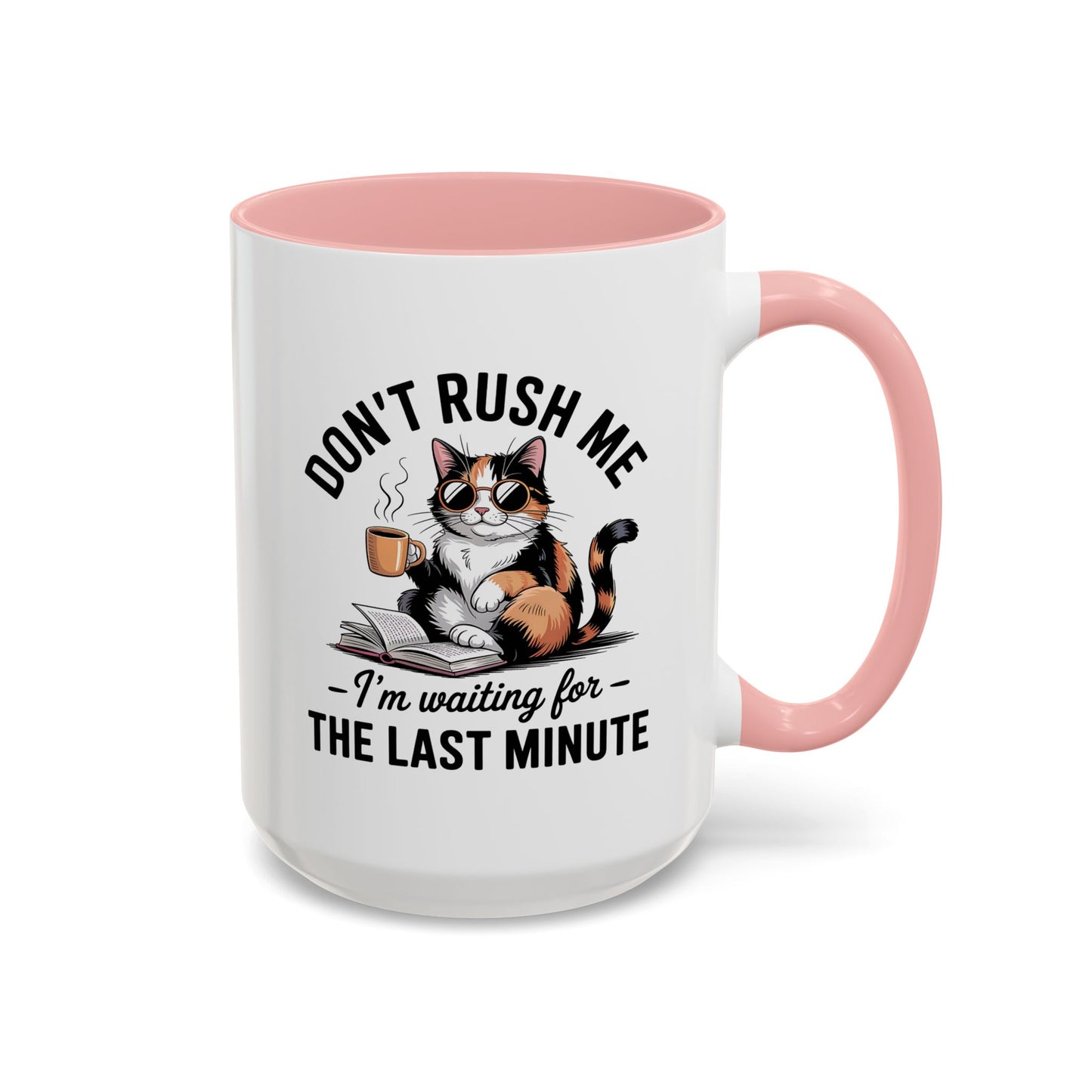 Humor Mug - Don't Rush Me Cat