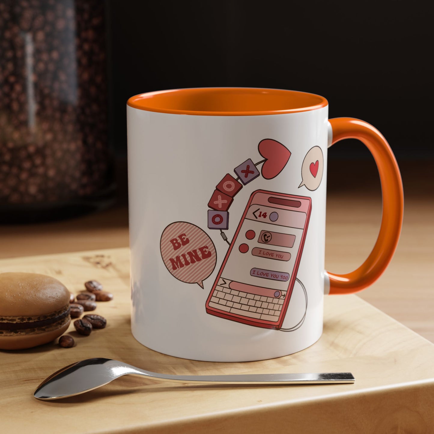 Valentine's Day Mug - Be Mine I Love You