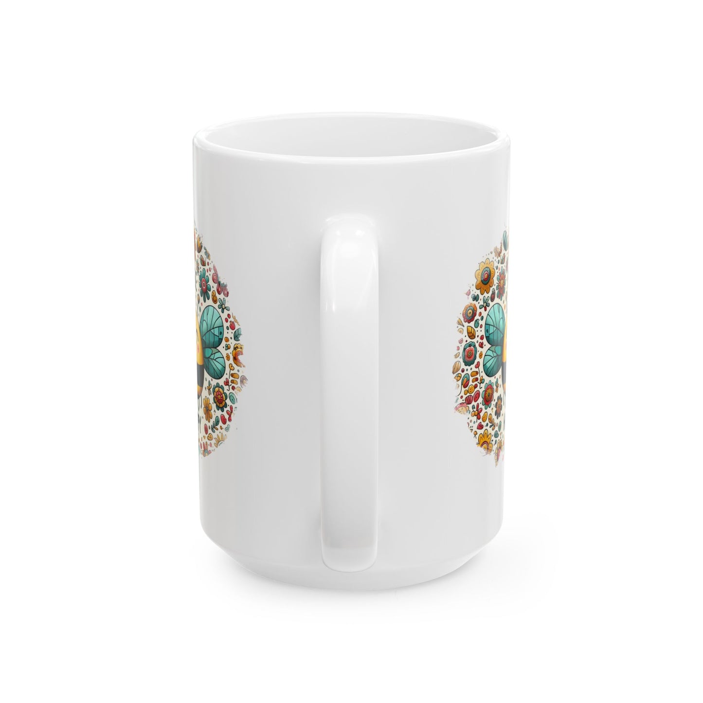 Motivation Mug - Bee Happy 2