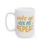 Adult Mug - Wake Up Kick Ass Repeat