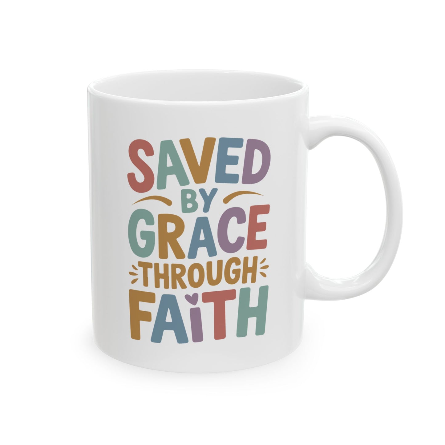 Religious Mug - Save By Grace