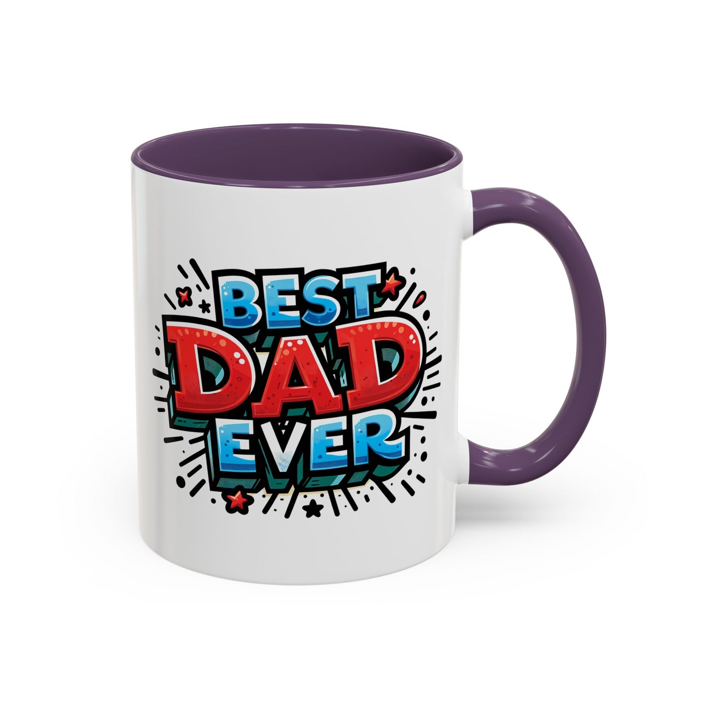 Father's Day Mug - Best Dad Ever Grafitti