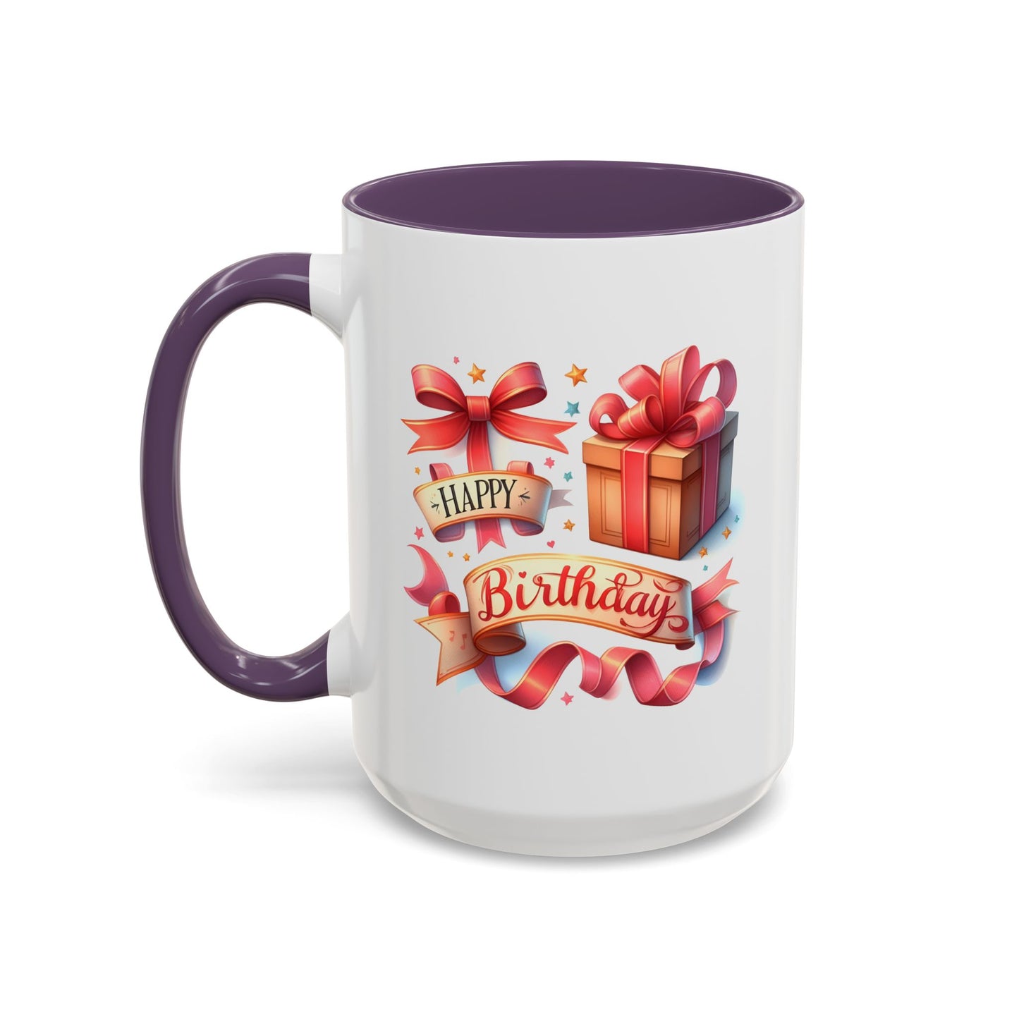 Birthday Mug - Present Ribbon