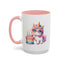 Birthday Mug - Unicorn Candles