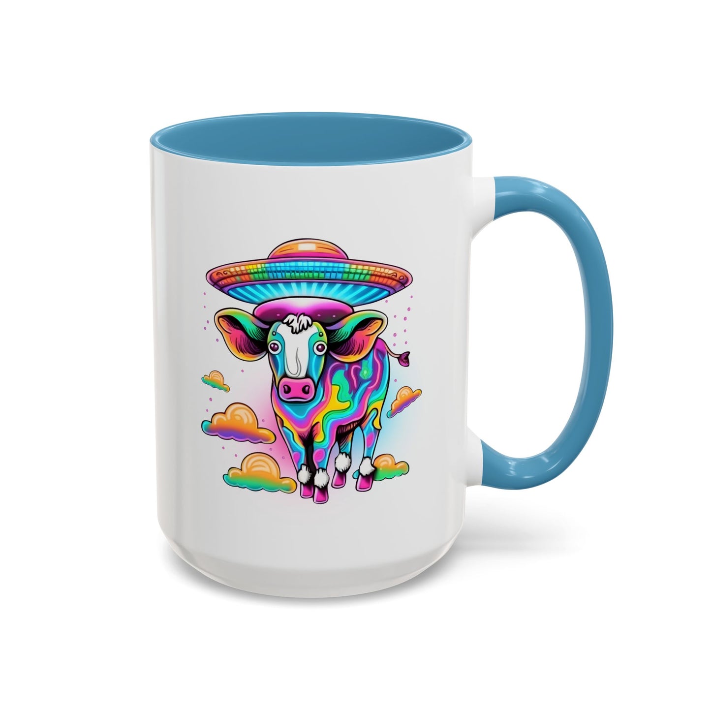 Alien Mug - Multicoloured Cow