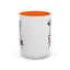 4th of July Mug - America Peace Sign