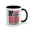 Religious Mug - One Nation Flag Cross