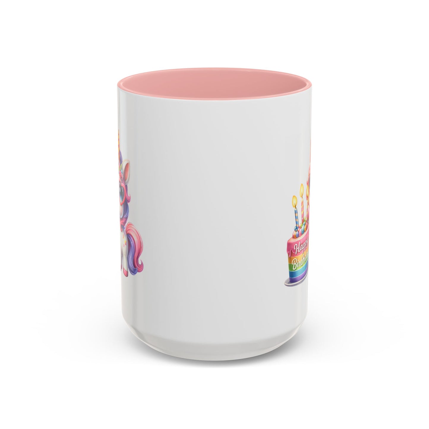 Birthday Mug - Unicorn Candles