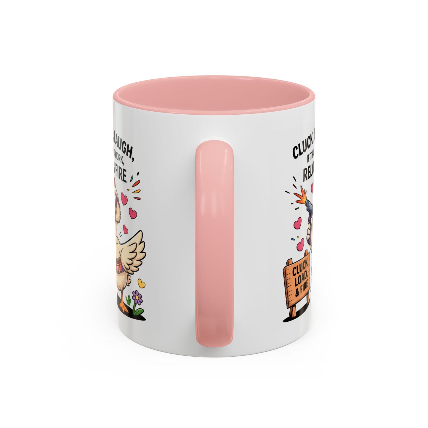 Adult Mug - Cluck Love Laugh