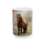 Artistic Mug - Felted Horse 3