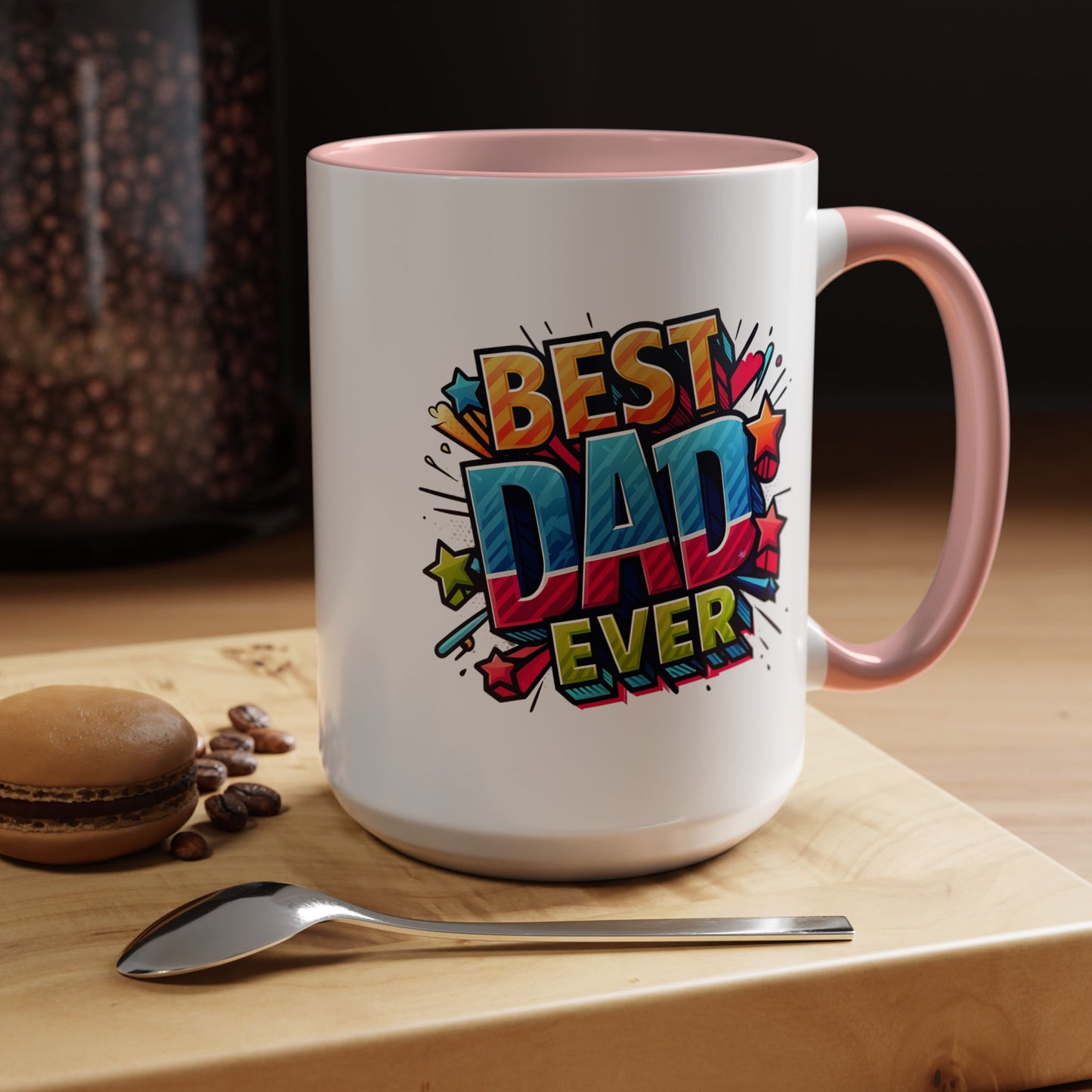 Father's Day Mug - Best Dad Ever Comic