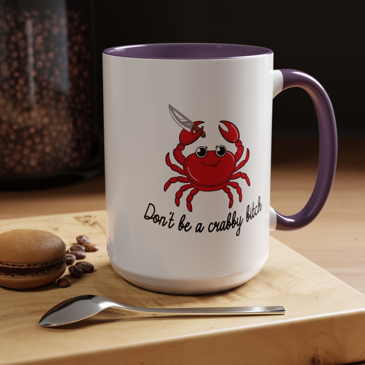 Adult Mug - Don't Be A Crabby Bitch