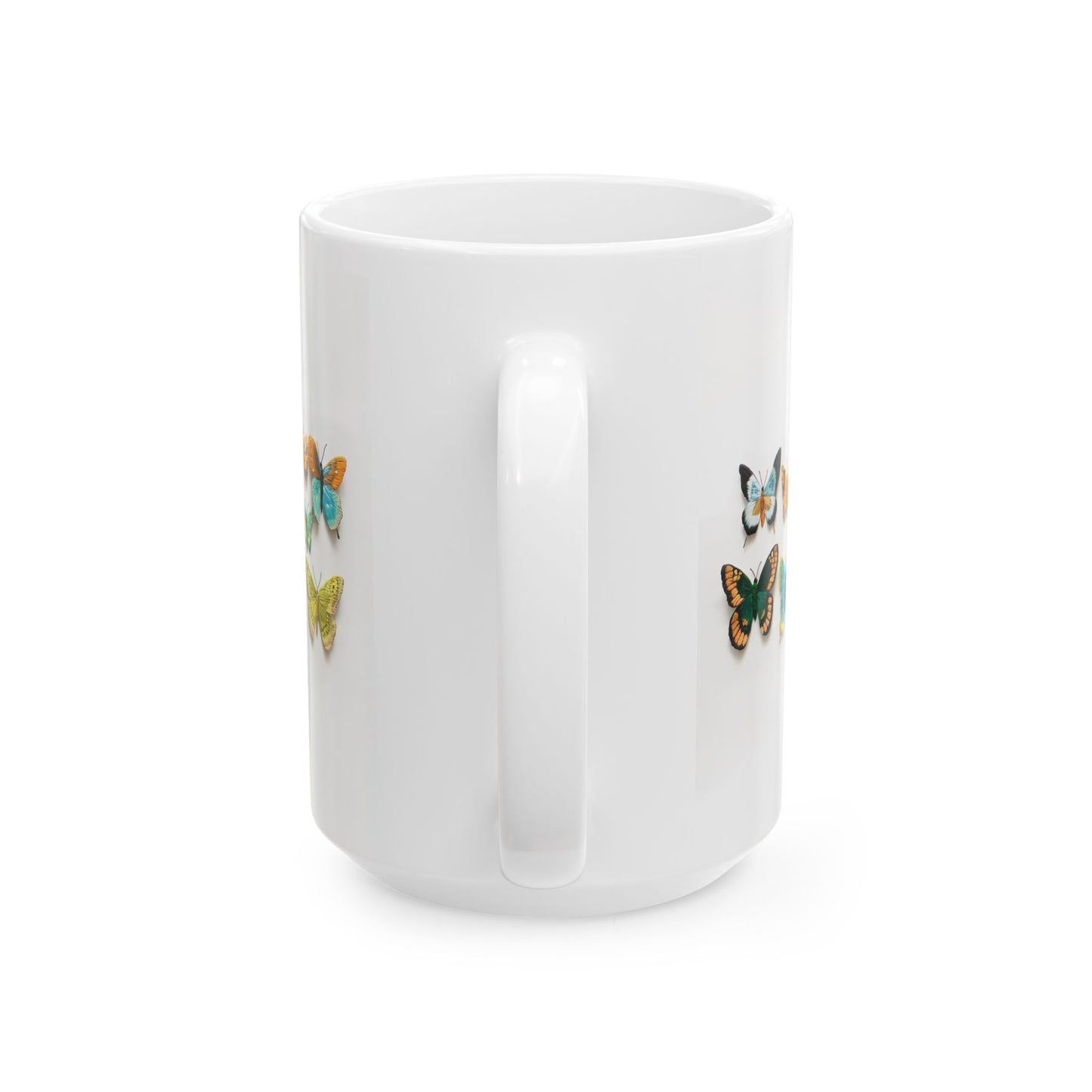 Artistic Mug - Felted Butterflies