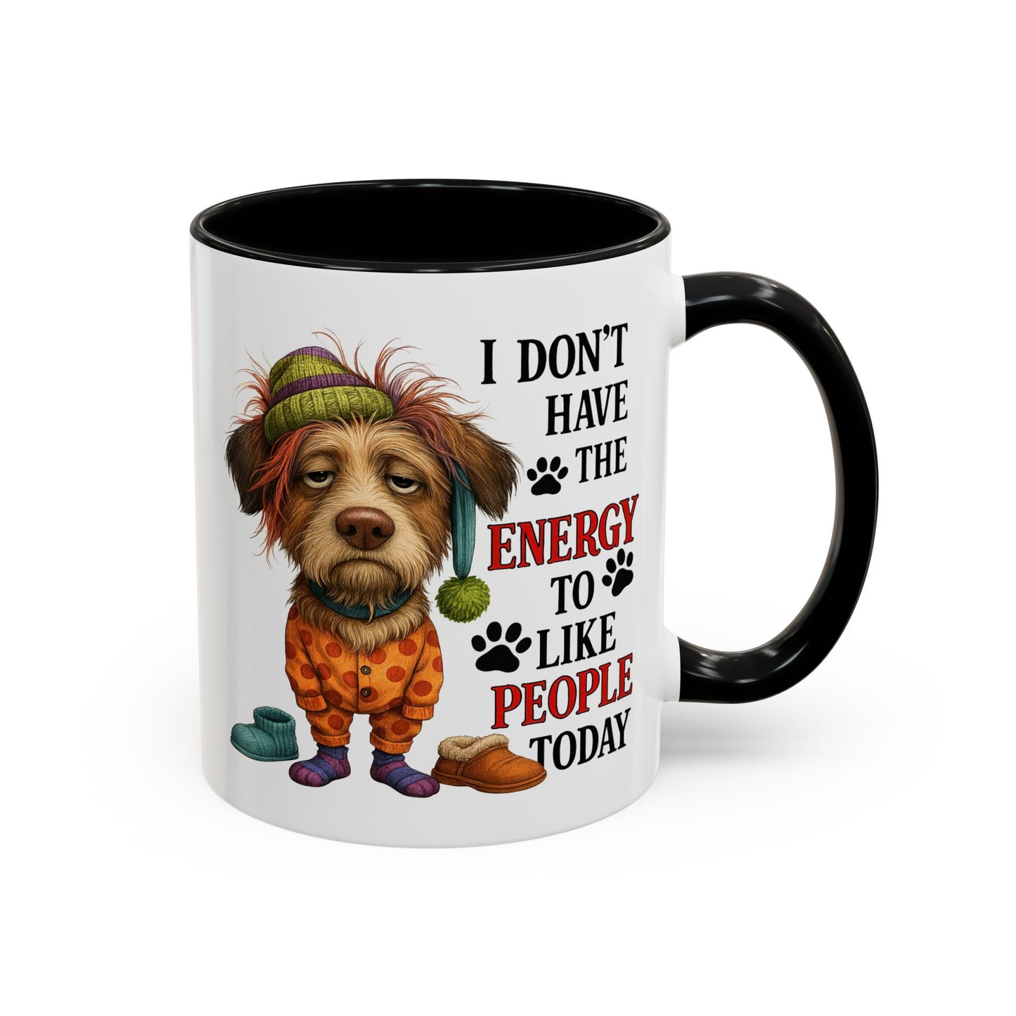 Animal Mug - I Don't Have The Energy