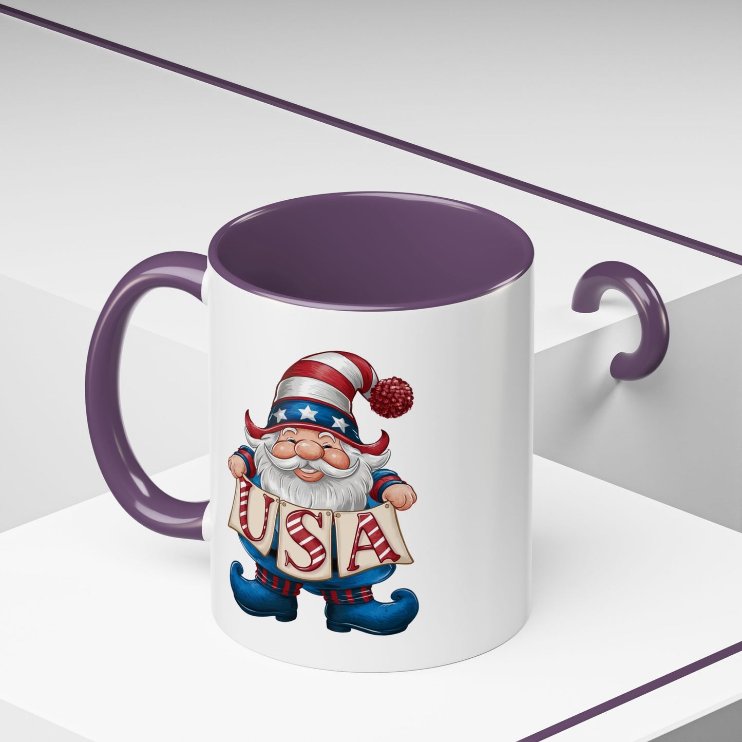 4th of July Mug - American Gnome 24